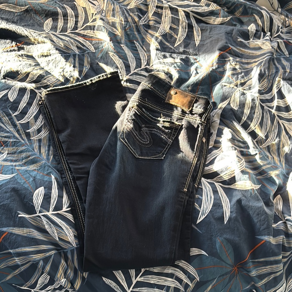 Silver Jeans very dark blue Skinny Denim